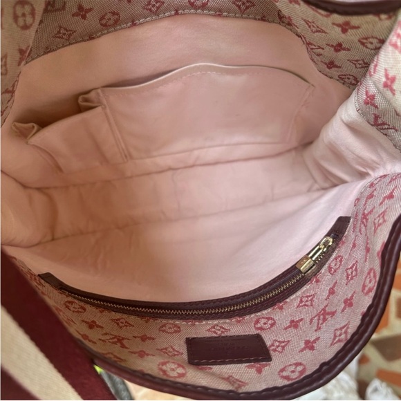 LOUIS VUITTON Monogram Mini Besace Mary Kate Bag Red M92321 LV - Picture 11 of 17